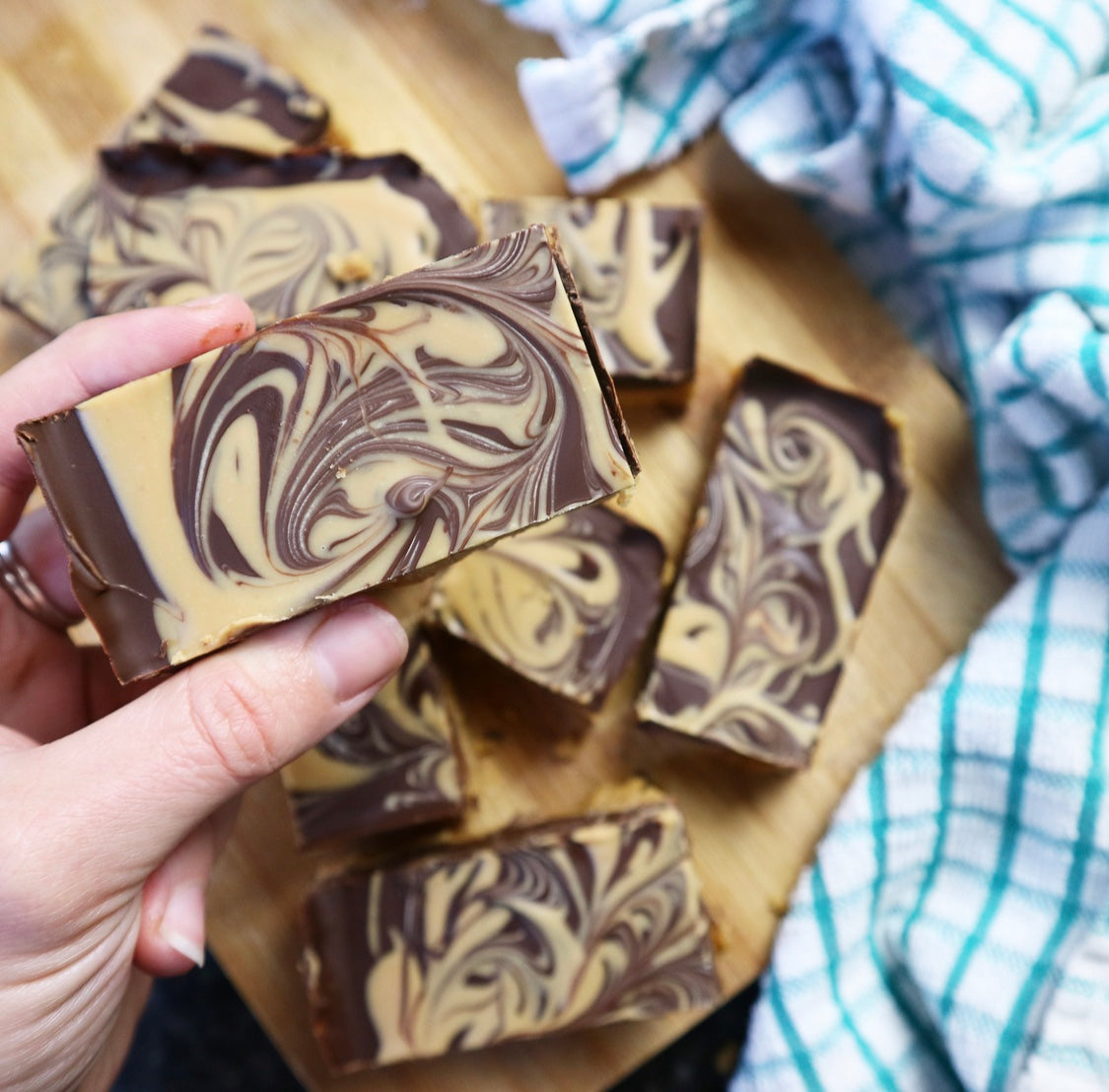 Peanut Butter Swirl Bars