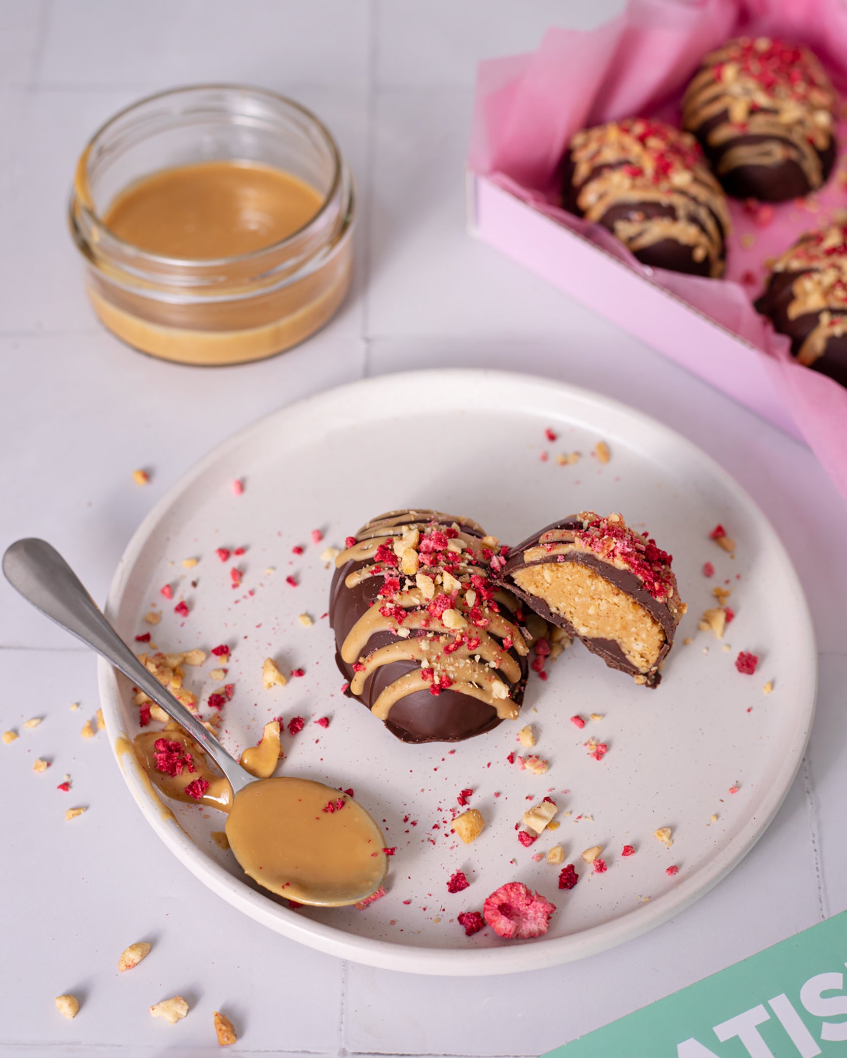 6 x PBJ Chunky Chocolate Eggs (GF)