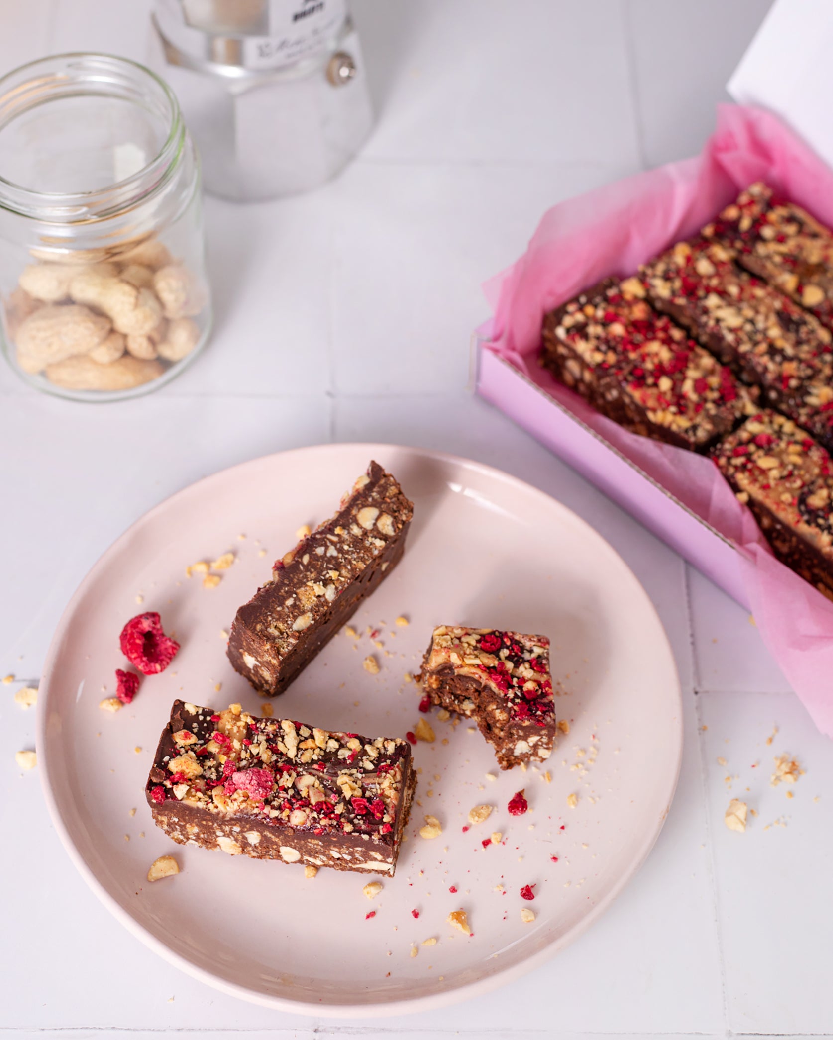 8 x PBJ Tiffin Bars