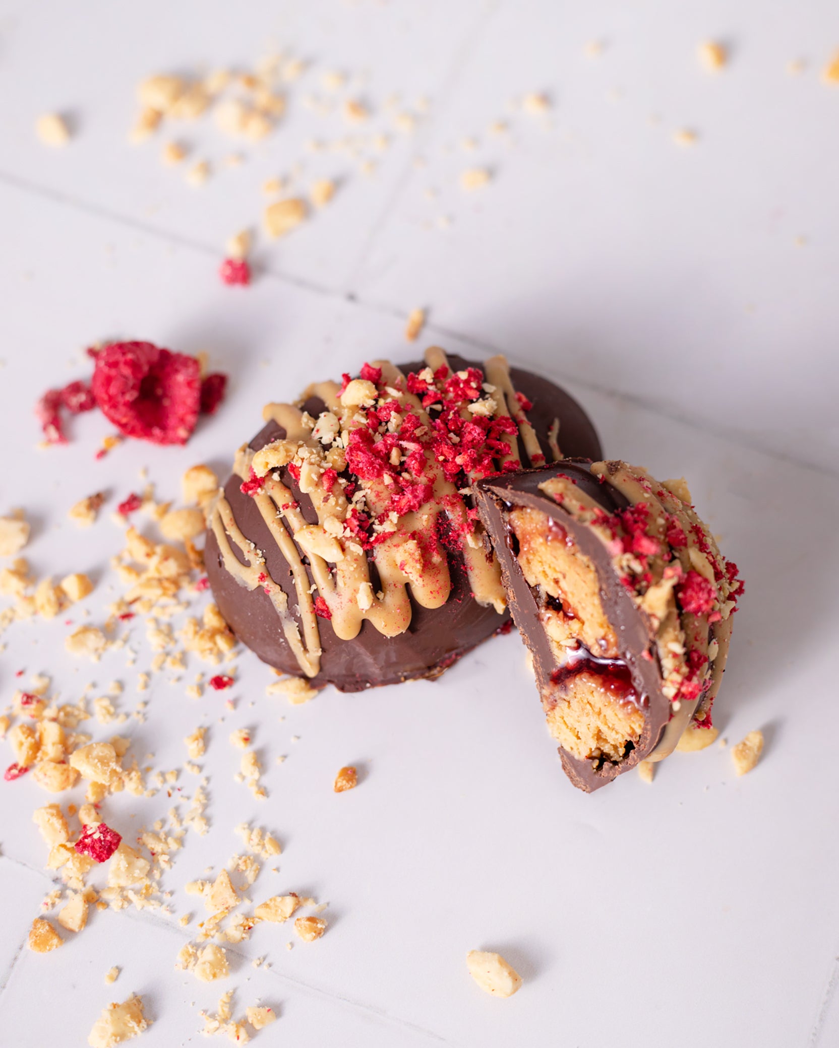 6 x PBJ Chunky Chocolate Eggs (GF)