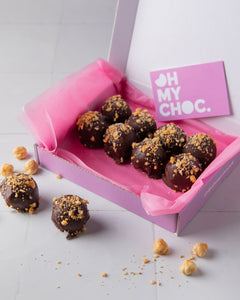 10 x Hazelnut Chocolate Truffles