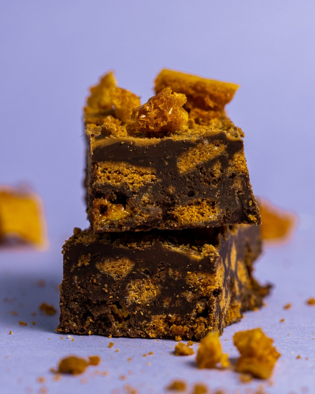 8 x Honeycomb Speculoo's Chocolate Tiffin Bars